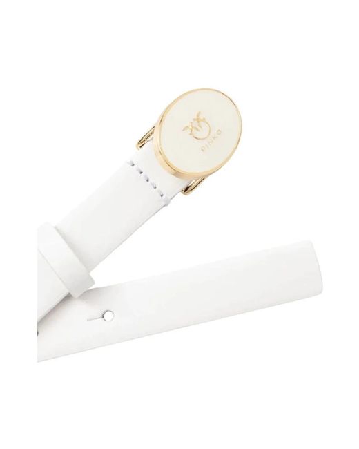Pinko White Belts