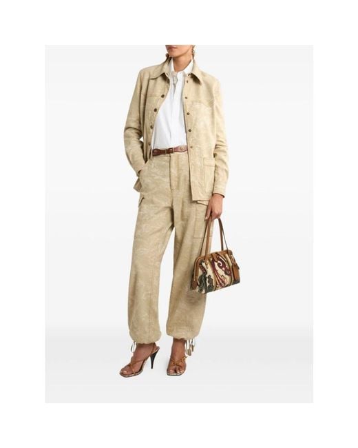 Etro Natural Denim Jackets