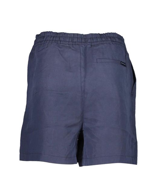 North Sails Blue Casual Shorts for men