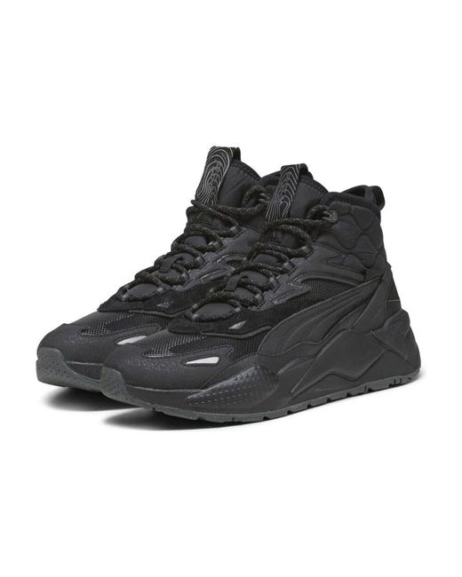 Lace-Up Boots di PUMA in Black da Uomo