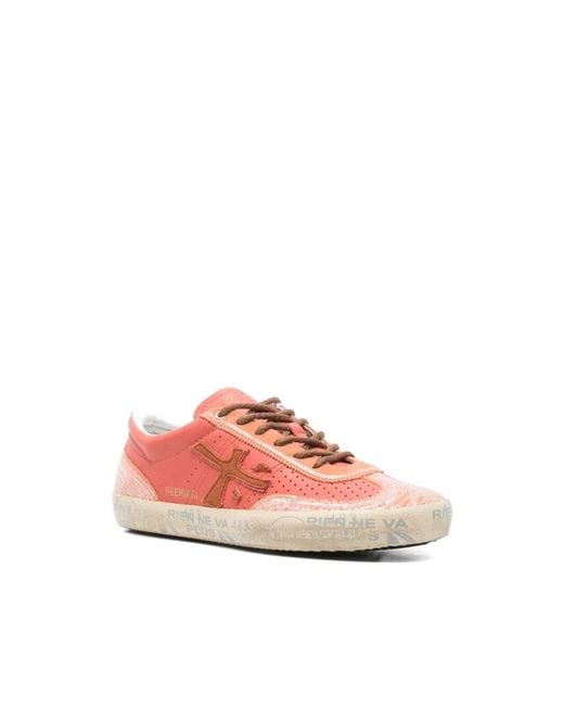 Premiata Pink Sneakers