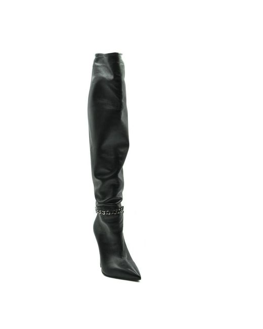Ninalilou Black High Boots