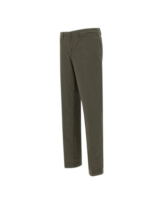 BRIGLIA Green Chinos for men