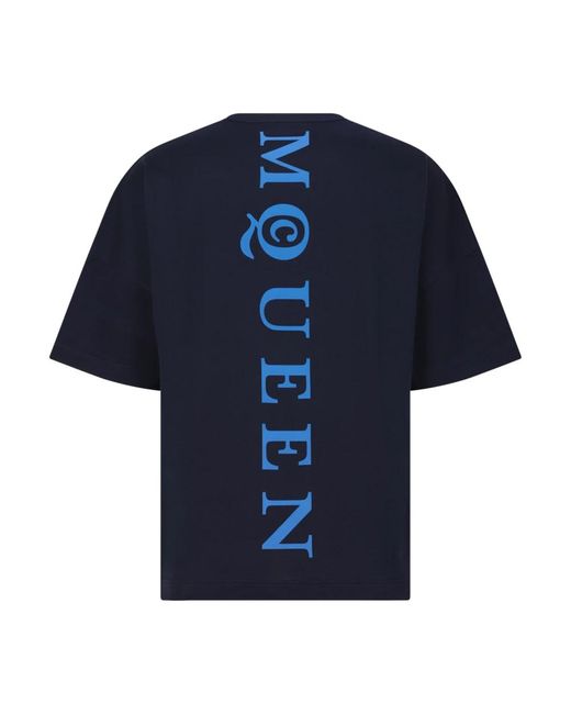 T-Shirts McQueen de hombre de color Blue