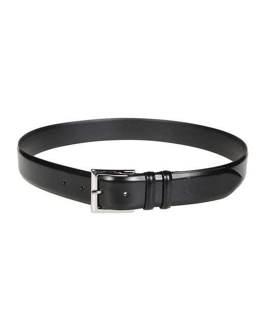 Orciani Black Belts for men