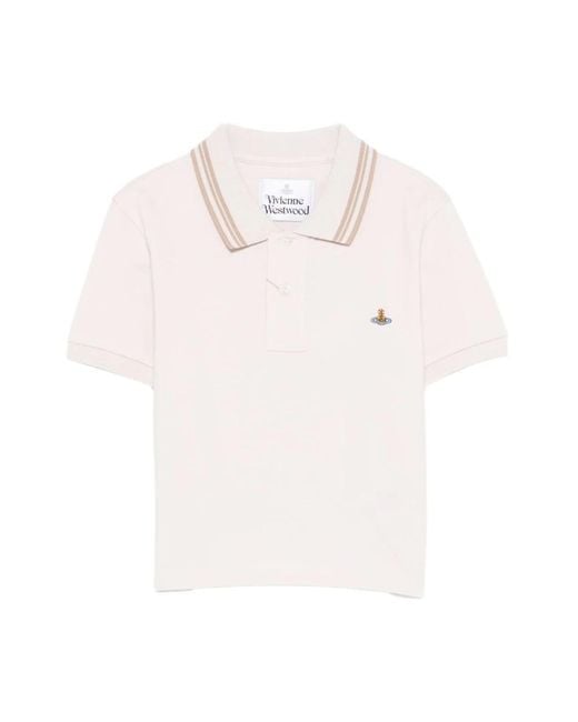 Vivienne Westwood White Polo Shirts