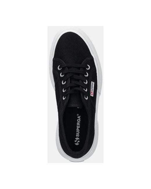 Superga Black 2287 Bubble