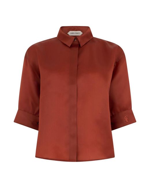 Shirts Alberta Ferretti de color Red