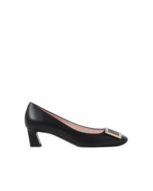 Roger Vivier Schoenen ,Zwart ,Leer Décolleté Trompette in het Black