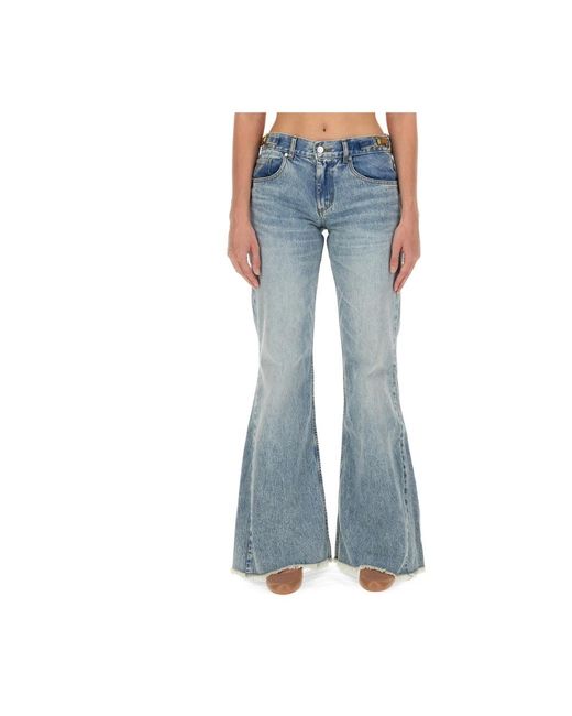 Stella McCartney Flared Jeans in het Blue