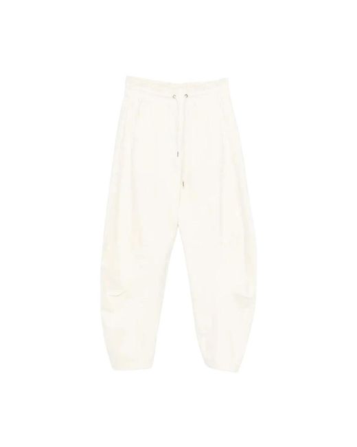 High Broeken ,Tapered Broeken in het White