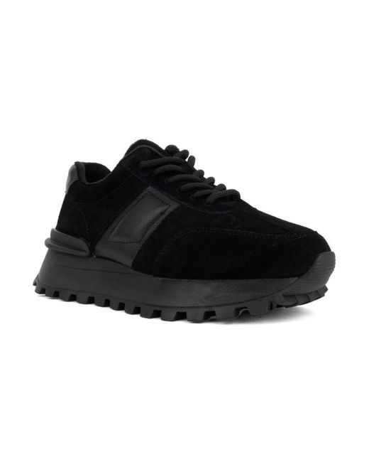 Linda Baumann Black Sneakers