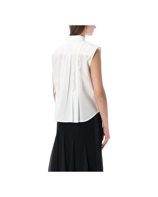 Sacai White Shirts