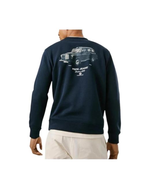 Pepe Jeans Sweatshirts in het Blue voor heren