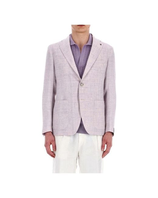 Tagliatore Purple Blazers for men