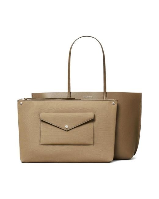 Tote Bags di Tory Burch in Brown