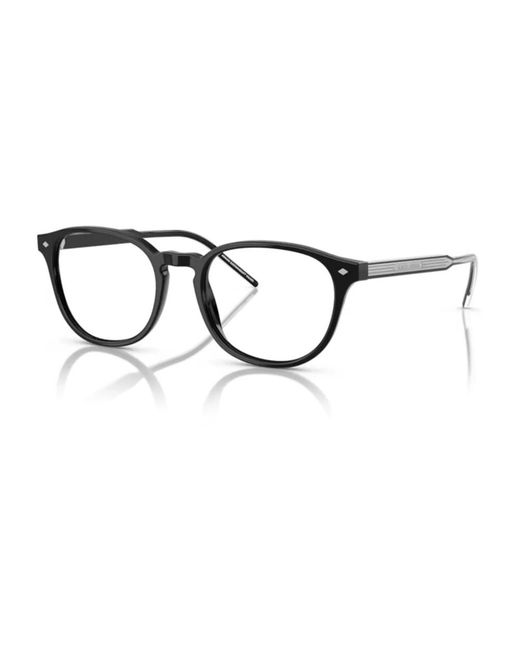 Giorgio Armani Black Glasses for men