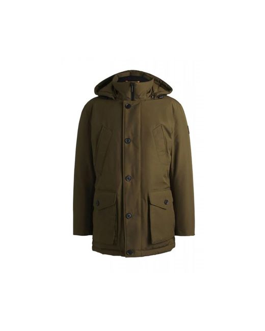 Winter Jackets HUGO pour homme en coloris Green