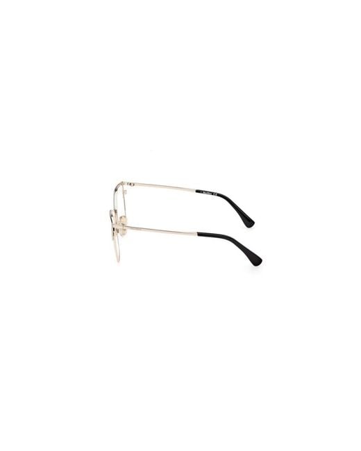 Max Mara Metallic Glasses
