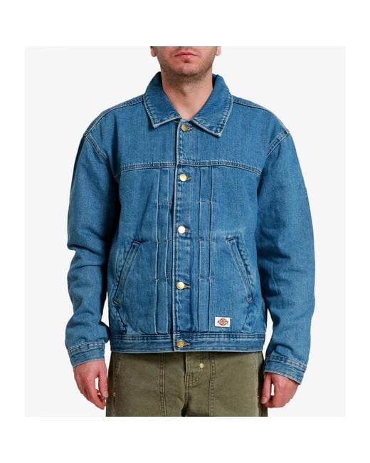 Dickies Blue Denim Jackets for men