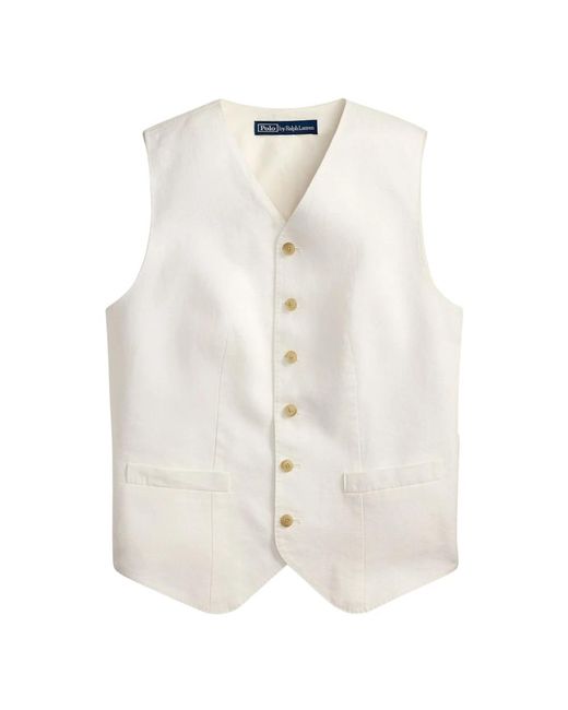 Vests Ralph Lauren de color White