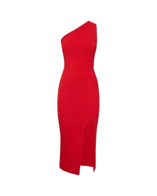 Michael Kors Red Knitted Dresses
