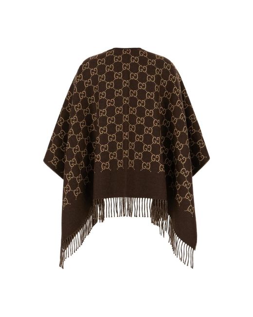 Gucci Brown Capes for men