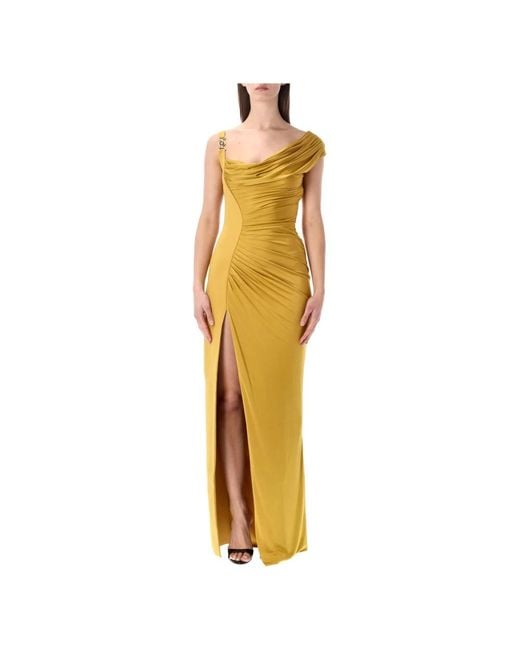 Versace Metallic Gowns