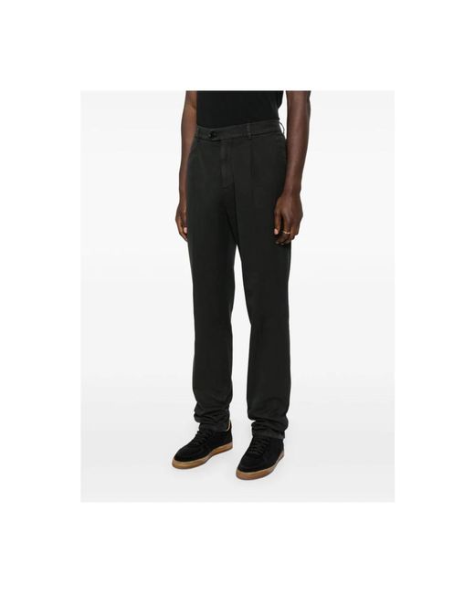 Brunello Cucinelli Black Slim-Fit Trousers for men