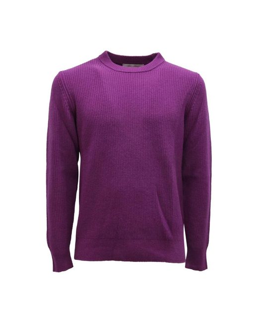 Ballantyne Rundhals-Strickware in Purple für Herren