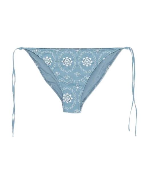 Mc2 Saint Barth Blue Bikinis
