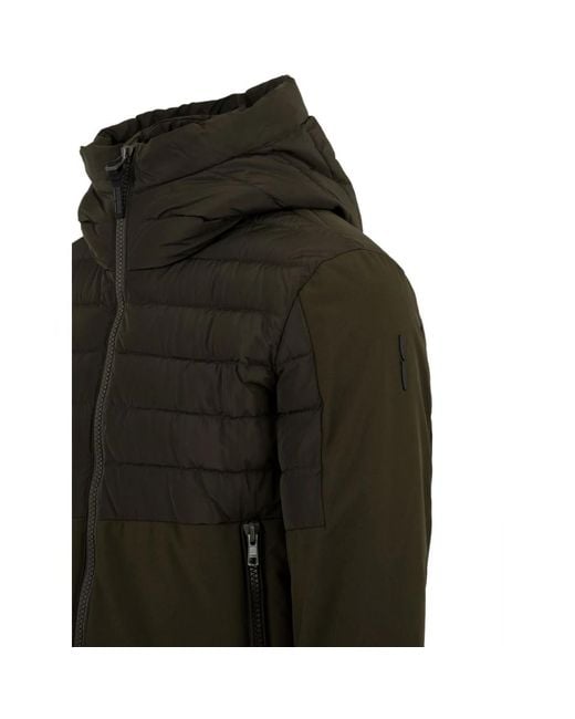 Bomboogie Jassen ,Groen ,Jm 5953-Tmnac 360 Forest Night Jas in het Black voor heren