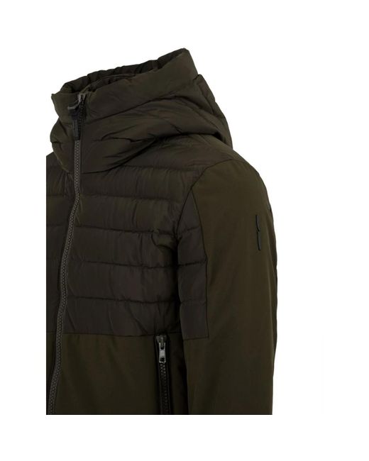 Bomboogie Jassen ,Groen ,Jm 5953-Tmnac 360 Forest Night Jas in het Black voor heren