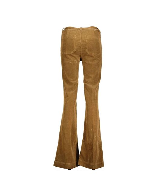 Seafarer Brown Wide Trousers