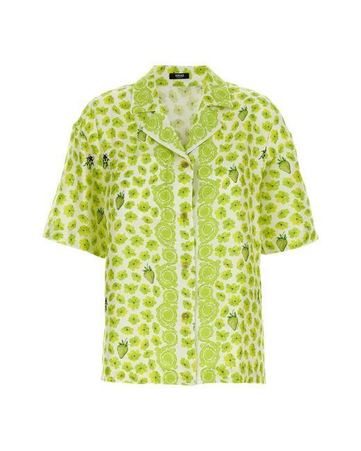 Shirts Versace de color Yellow