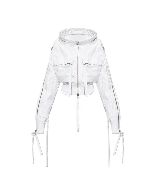 DSquared² White Pocket Jacket