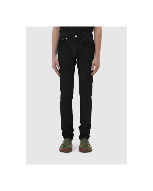 J.W. Anderson Black Slim-Fit Jeans for men
