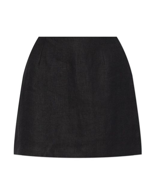 Posse Rokken ,Zwart ,Katoen Alice Skirt in het Black