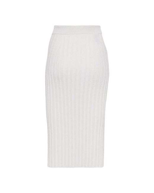 Midi Skirts Joseph de color White