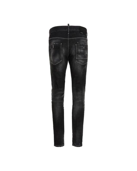 DSquared² Gray Slim-Fit Jeans for men
