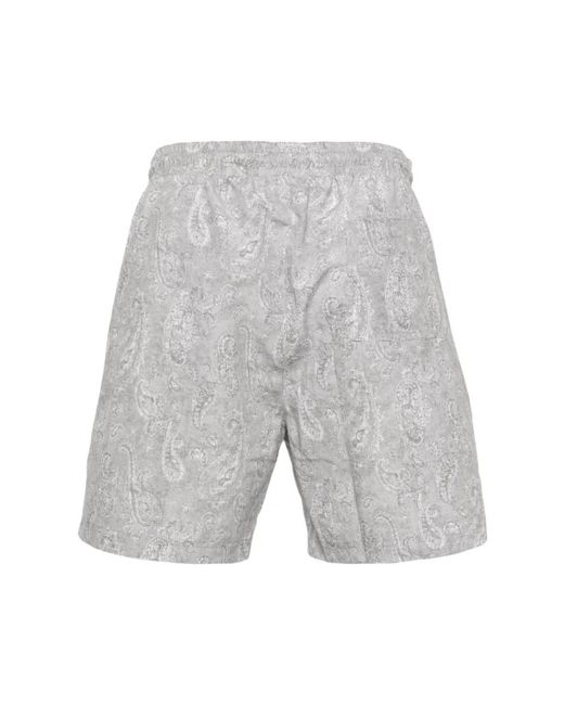 Brunello Cucinelli Gray Beachwear for men