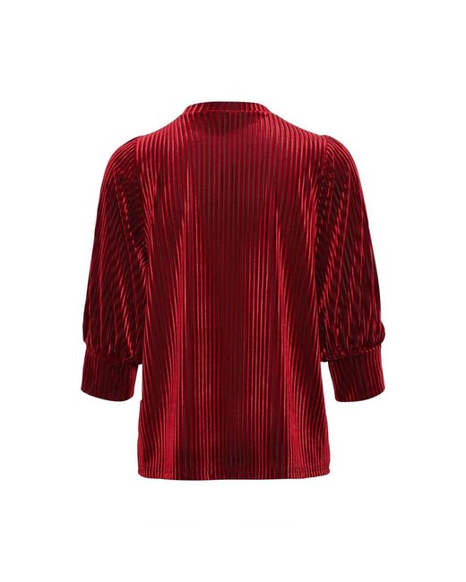 Kaffe Overhemden ,Rood ,Polyester Kacaca Blouse in het Red