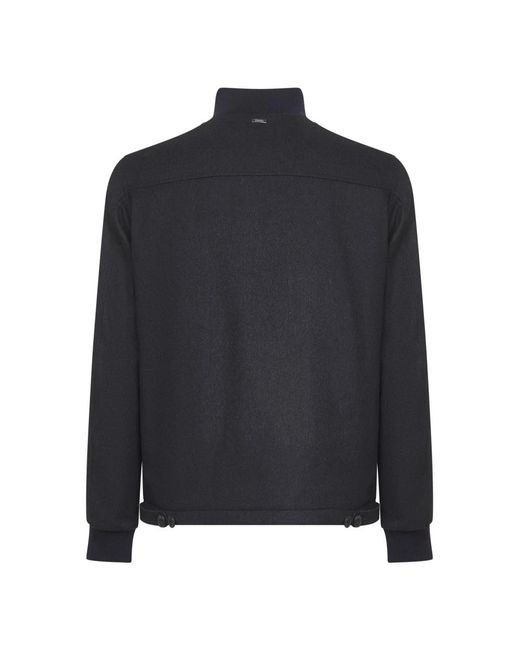 Herno Blue Light Jackets for men