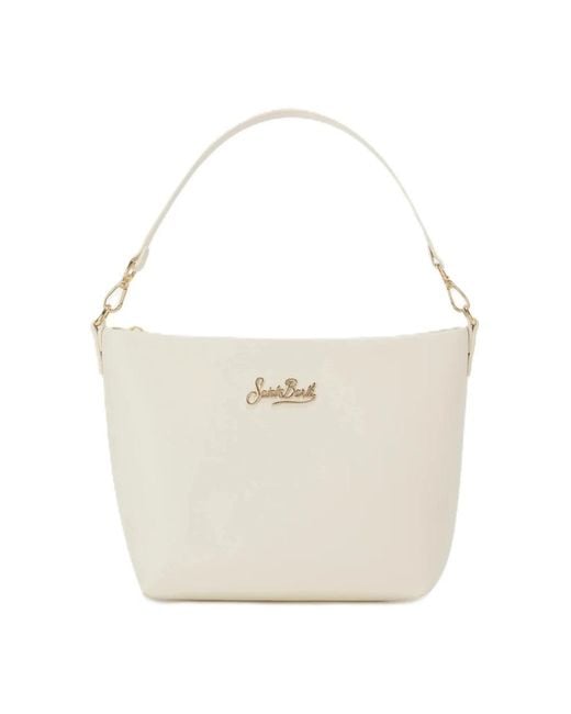 Mc2 Saint Barth White Shoulder Bags