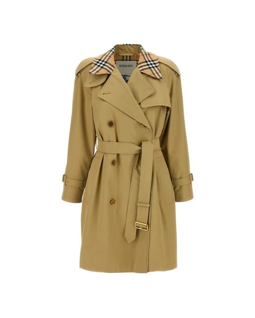 Burberry Castleford Trench Coat in het Natural