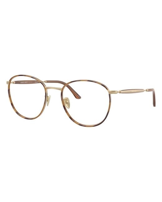 Giorgio Armani Metallic Glasses for men