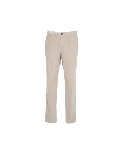 BRIGLIA Men's Natural Slim-Fit Pants