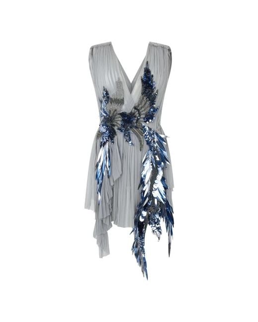 Alberta Ferretti Blue Party Dresses