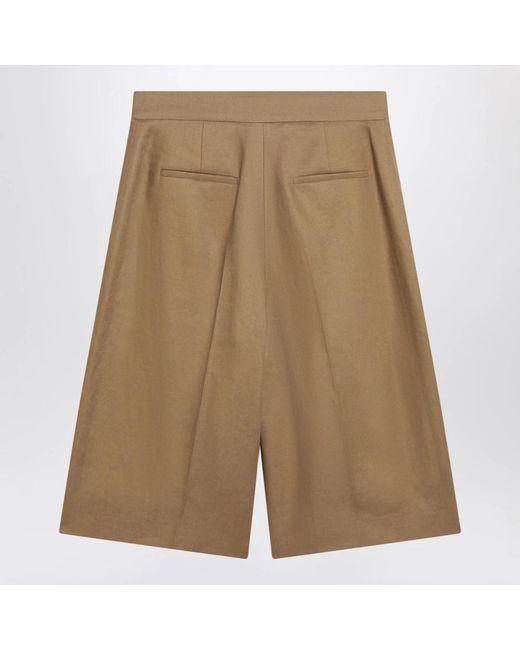 Max Mara Natural Casual Shorts