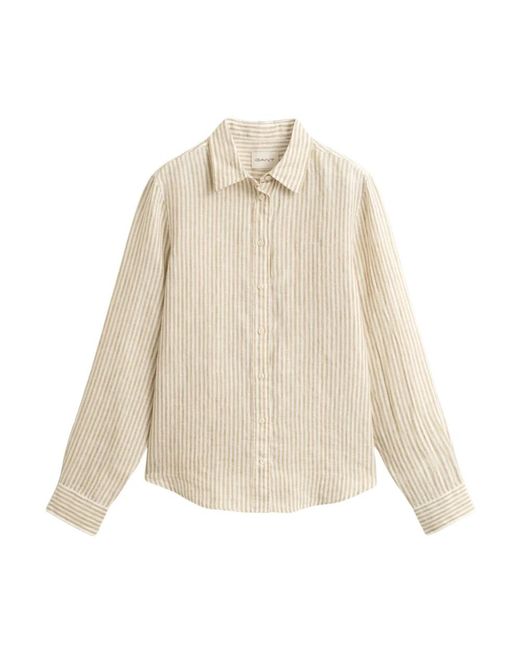 Gant Natural Casual Shirts
